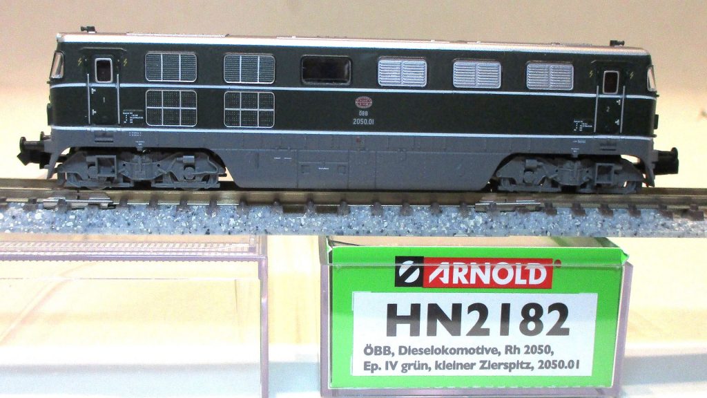 Arnold 2182 Diesellok BR2060.01 ÖBB-4 grün DCC