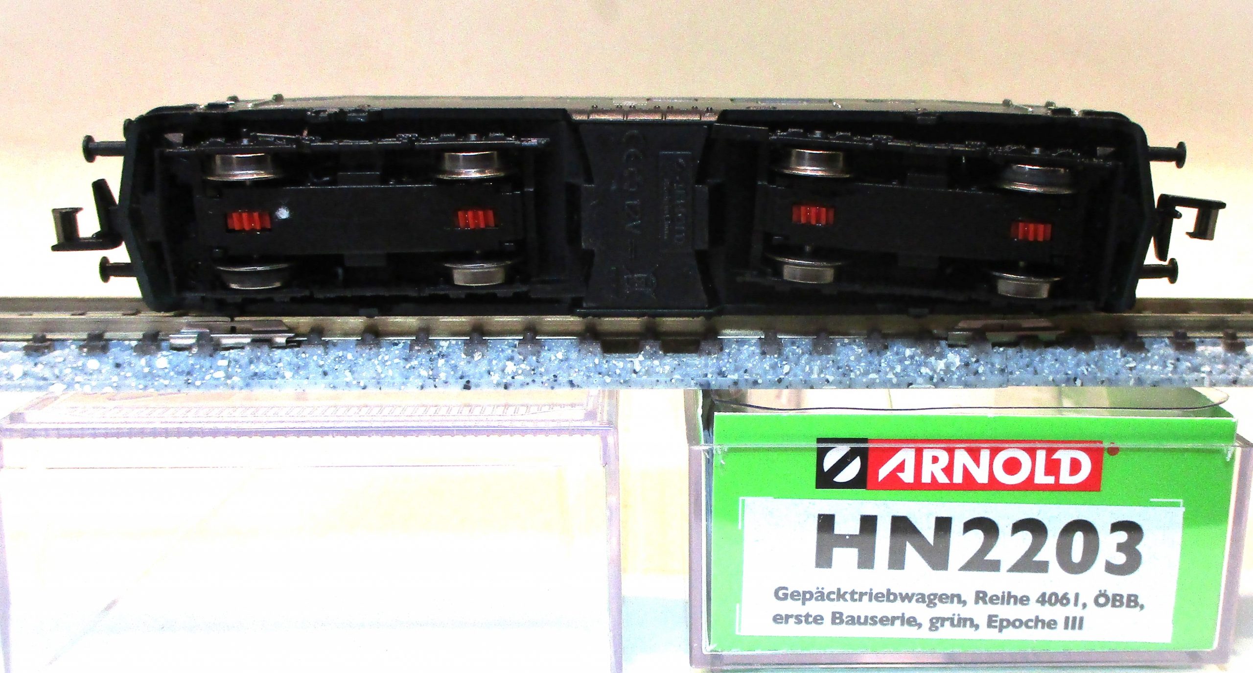 Arnold 2203 Ellok BR4091.01 ÖBB-3 grün DCC – Bild 2