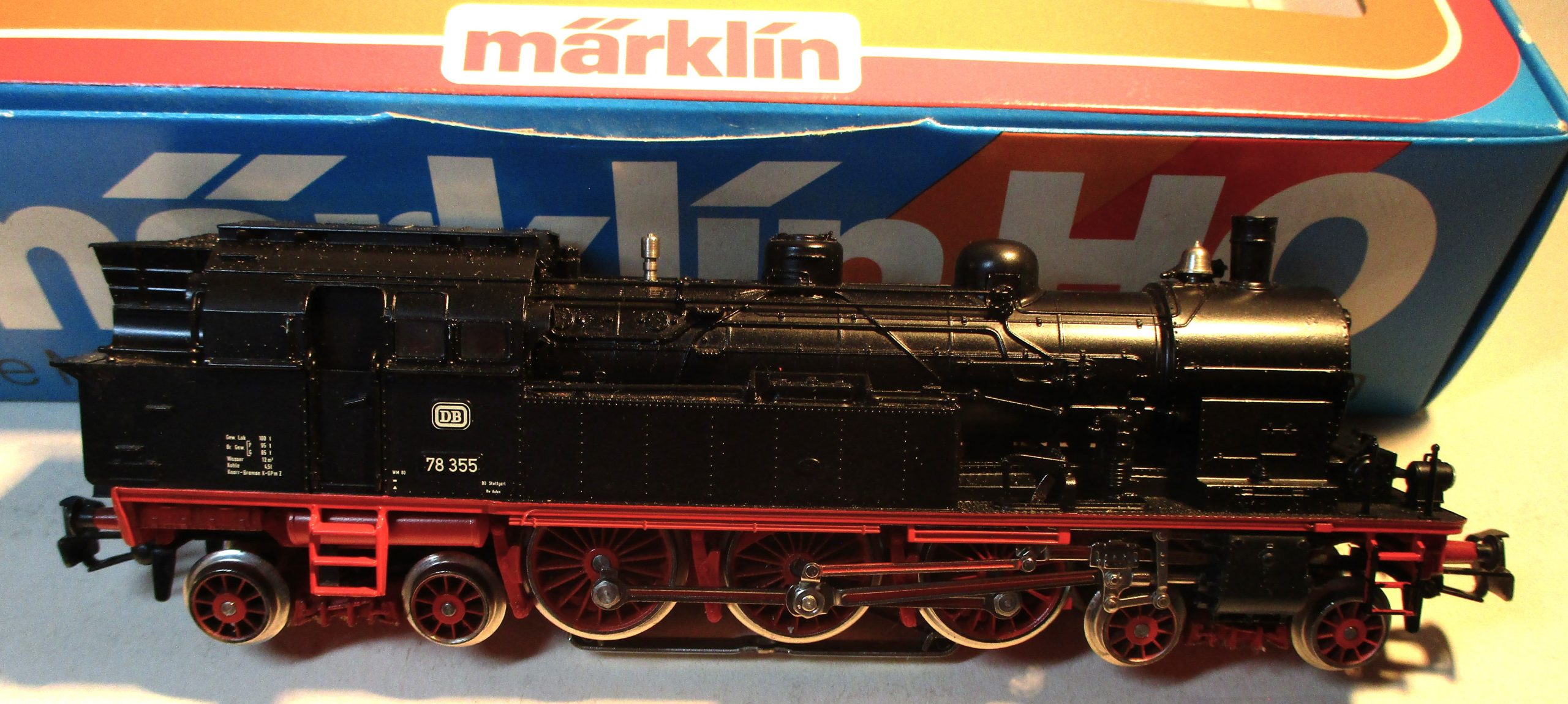 Märklin 3106 Dampflok BR78.355 DB-3 ANALOG – Bild 2