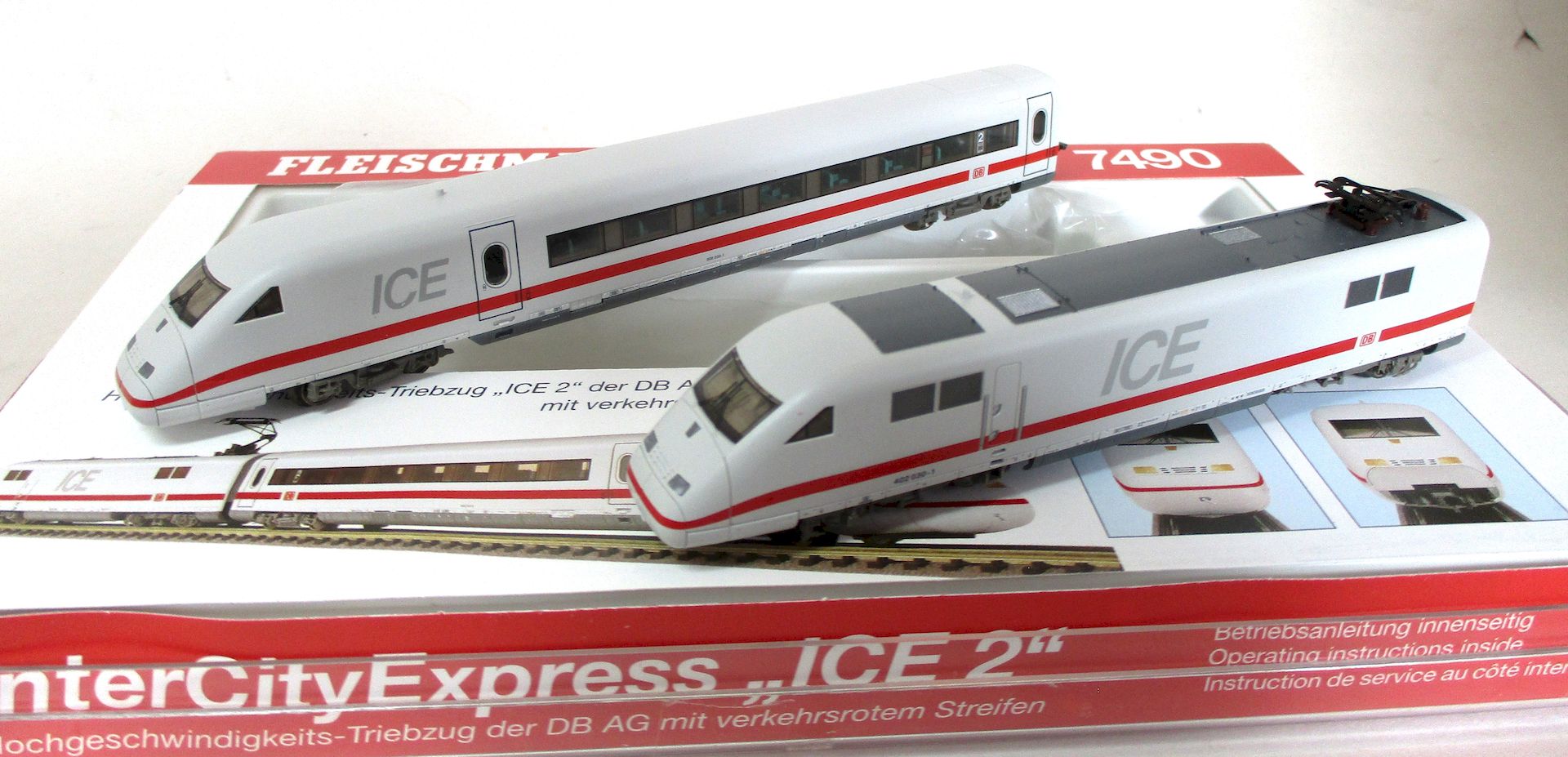 Fleischmann 7490 ICE-2 Triebköpfe DBAG-6 DCC – Bild 2