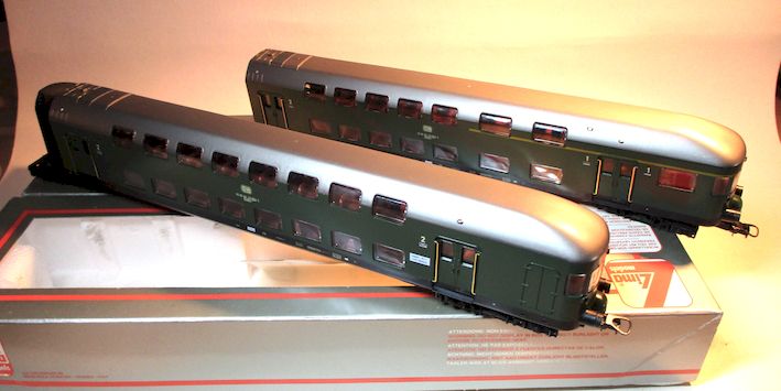 Lima 309264 Doppelstock-Einheit LBE-3 2-tlg. grün