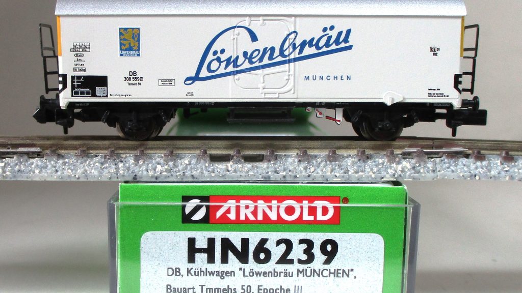 Arnold 6239 Bierwagen 'Löwenbräu München' DB-3