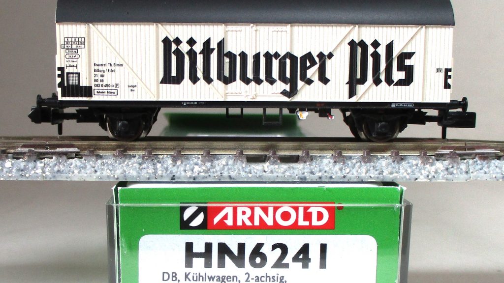 Arnold 6241 Kühlwagen 'Bitburger Pils' DB-4