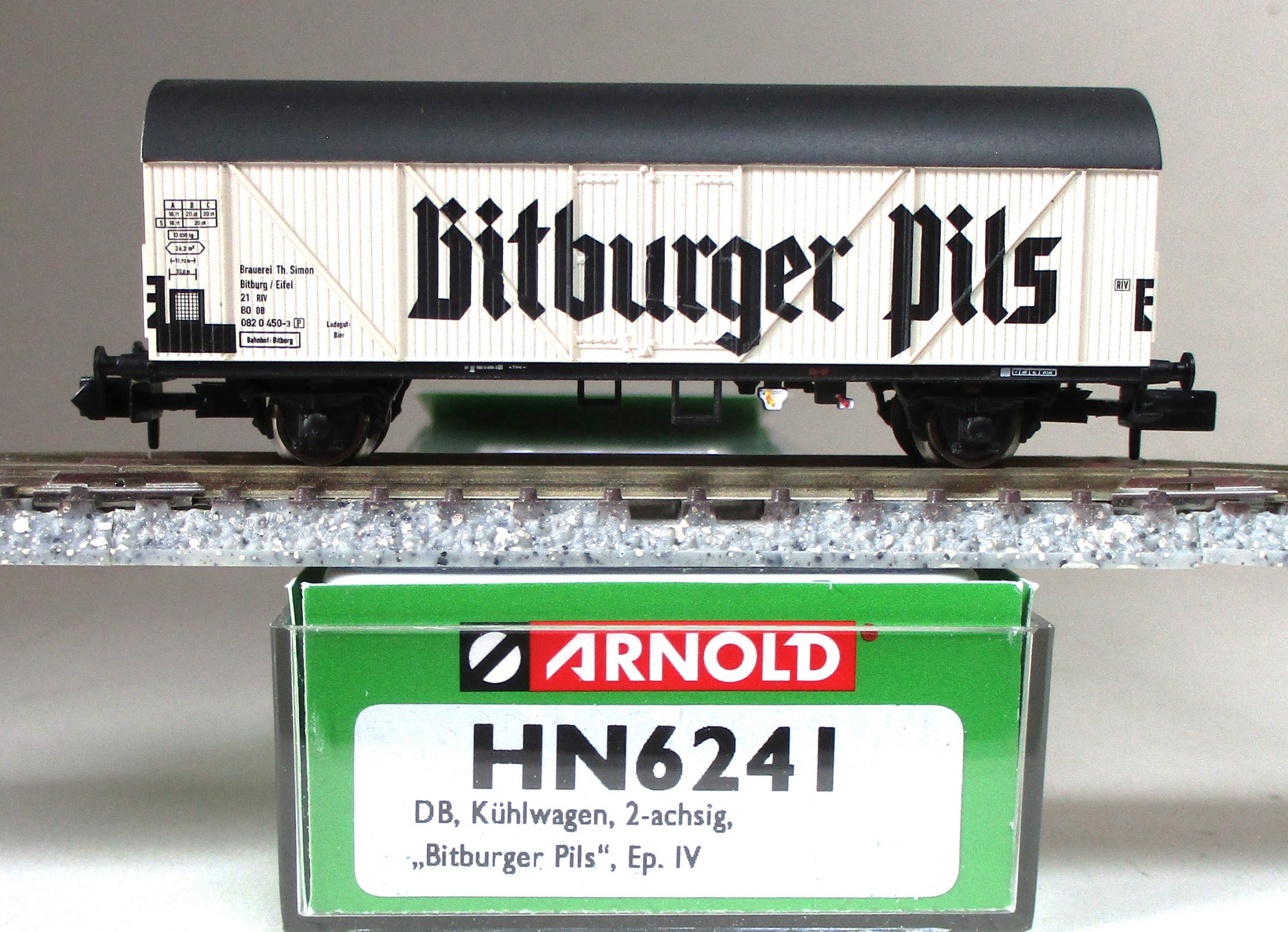 Arnold 6241 Kühlwagen 'Bitburger Pils' DB-4
