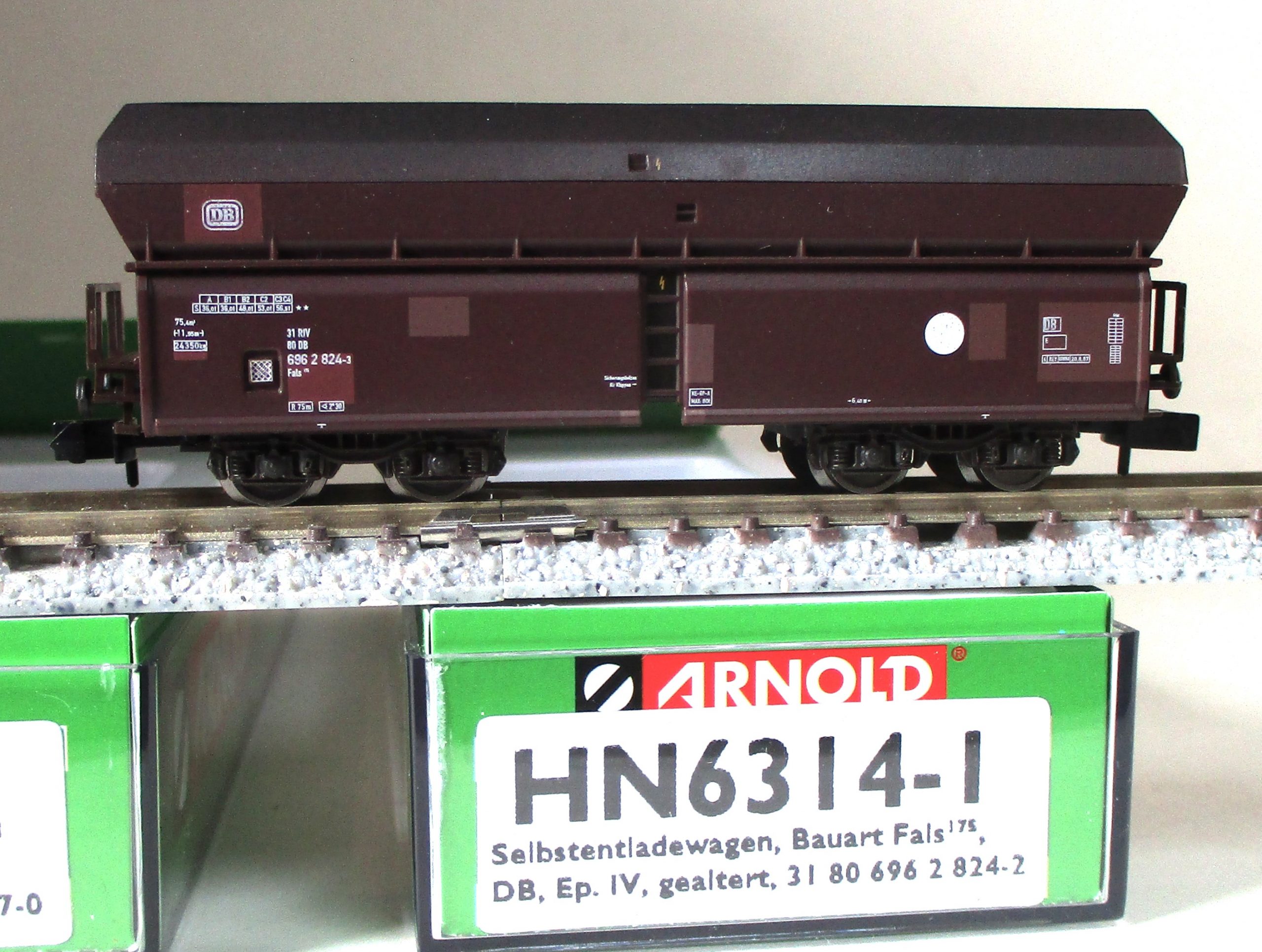 Arnold 6314 Erzwagen-Set DB-4 gealtert 3-tlg