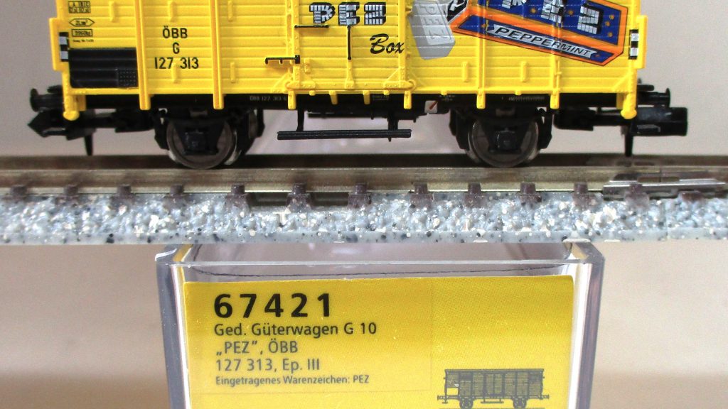 Brawa 67421 Gedeckter Güterwagen G10 'PEZ' ÖBB-3