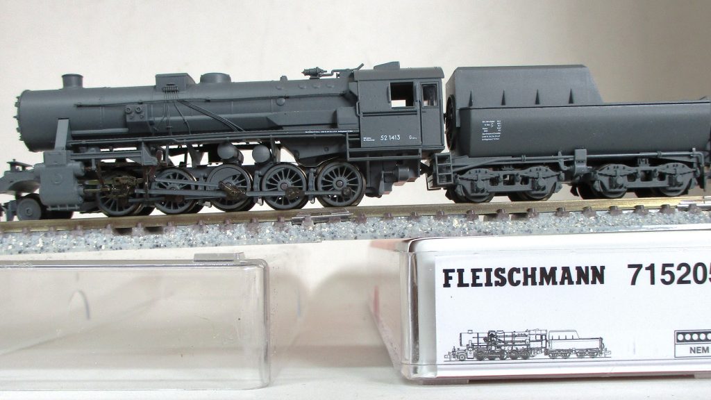 Fleischmann 715205 Dampflok BR52.1413 DRG grau DCC