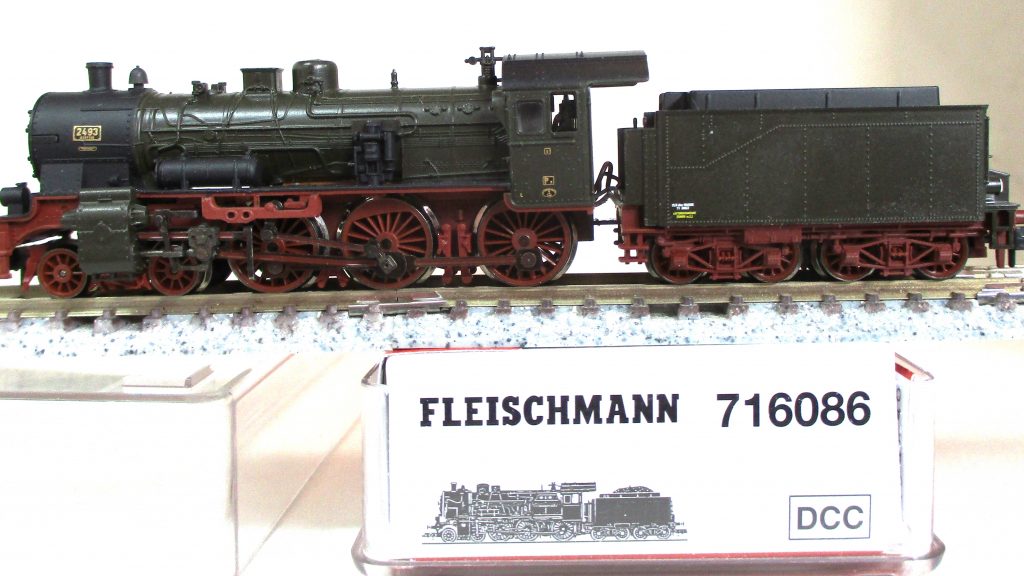 Fleischmann 716086 Dampflok BR P8(38) KPEV DCC