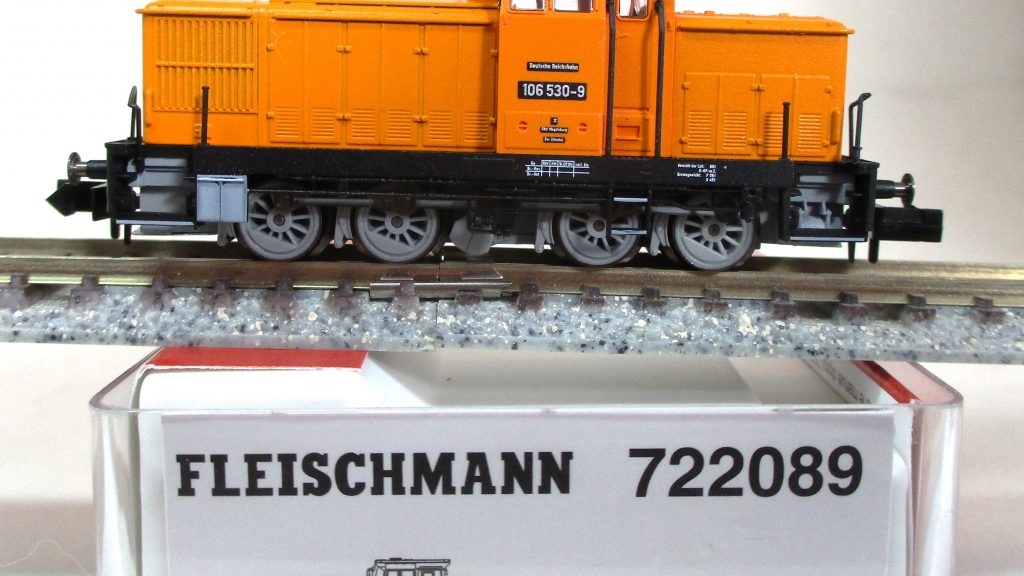 Fleischmann 722089 Diesellok BR 106.530 DR-4 orange DCC