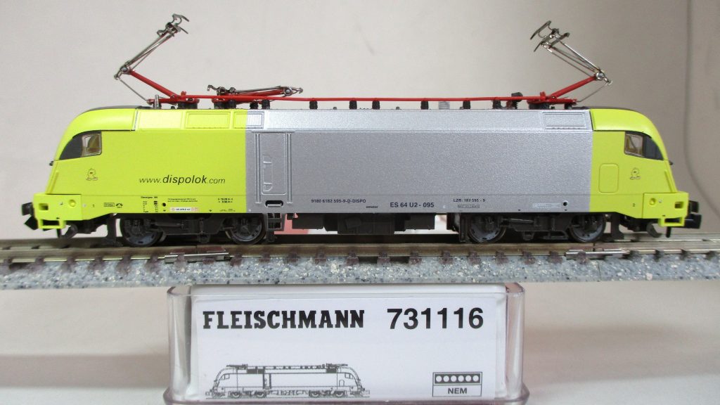 Fleischmann 731116 Ellok BR ES64.095/Taurus Dispolok DCC