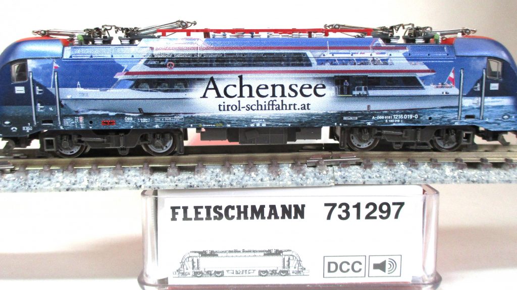 Fleischmann 731297  Ellok BR1216.019/Taurus ÖBB 'Achensee' SOUND