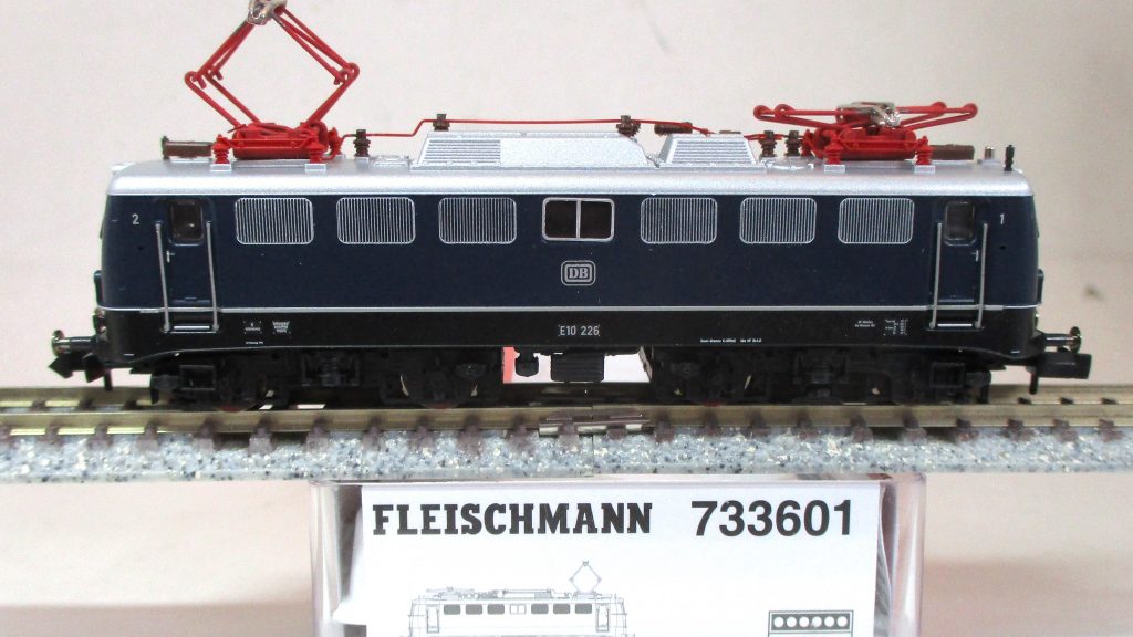 Fleischmann 733601 Ellok BR E10.226 DB-3 blau DCC