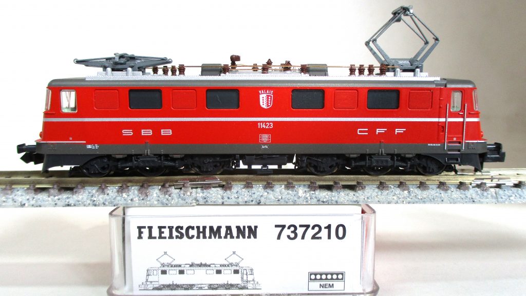 Fleischmann 737210 Ellok BR Ae6/6.11423 SBB-4 rot DCC