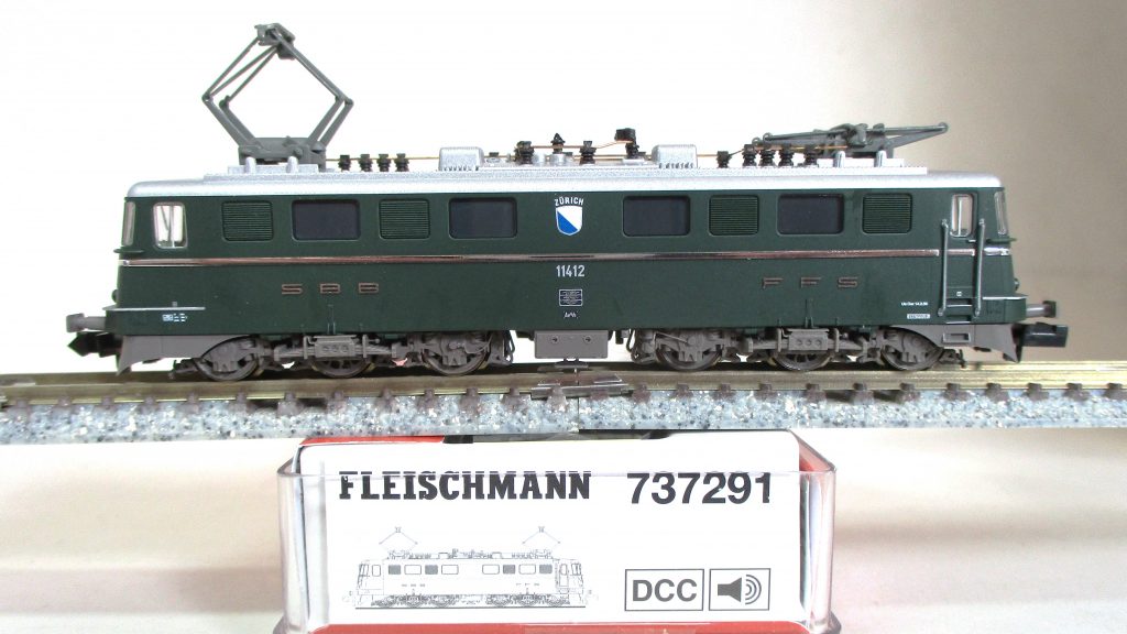 Fleischmann 737291 Ellok BR Ae6/6.11412 SBB-4 grün SOUND
