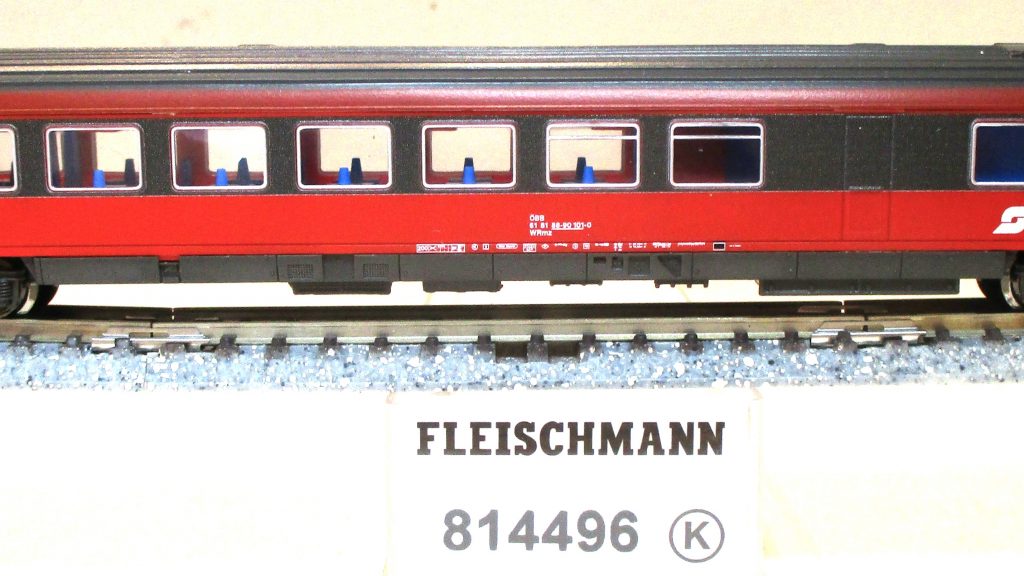 Fleischmann  814496  Eurofima-Speisewagen WRmz rpt/grau ÖBB-5