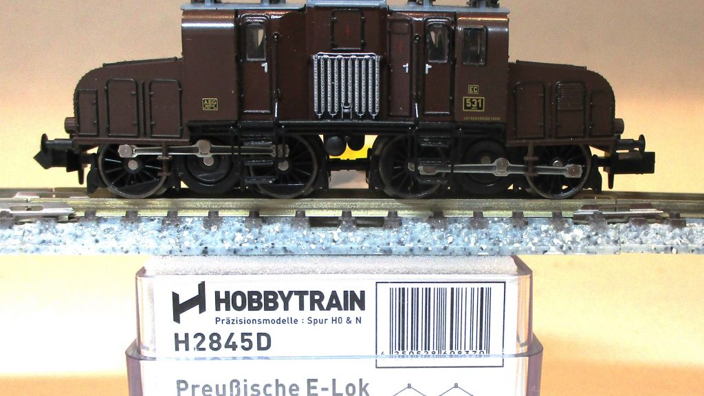 Hobbytrain 2845D Ellok BR EG531 (E71) DRG braun DCC