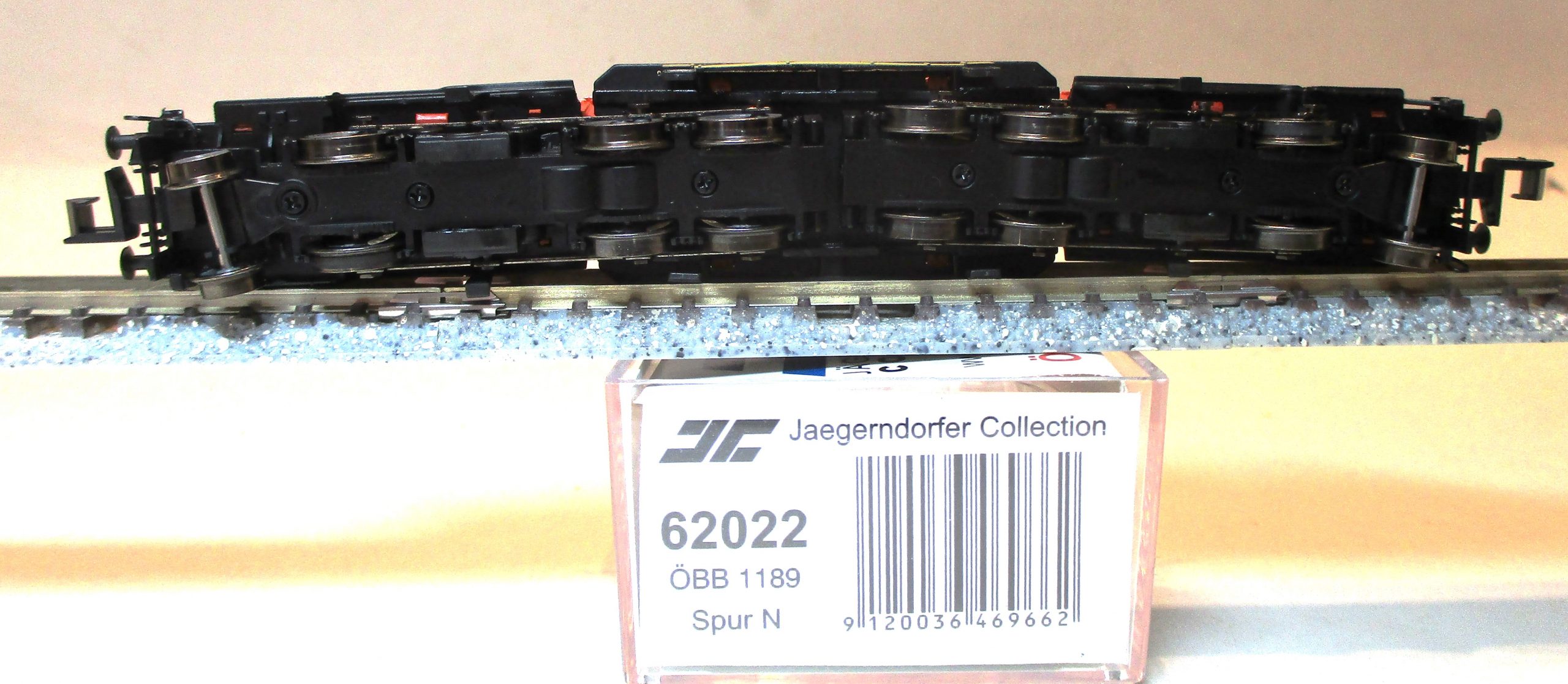 Jägerndorfer 62022 Ellok BR1189 'Krokodil' ÖBB-4 orange SOUND – Bild 2