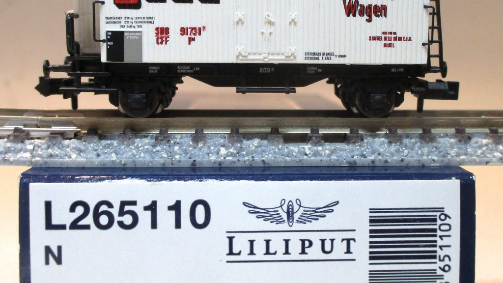 Liliput  265110  Fleischtransportwagen/2-achs./BrH Pd 'Bell' SBB-3