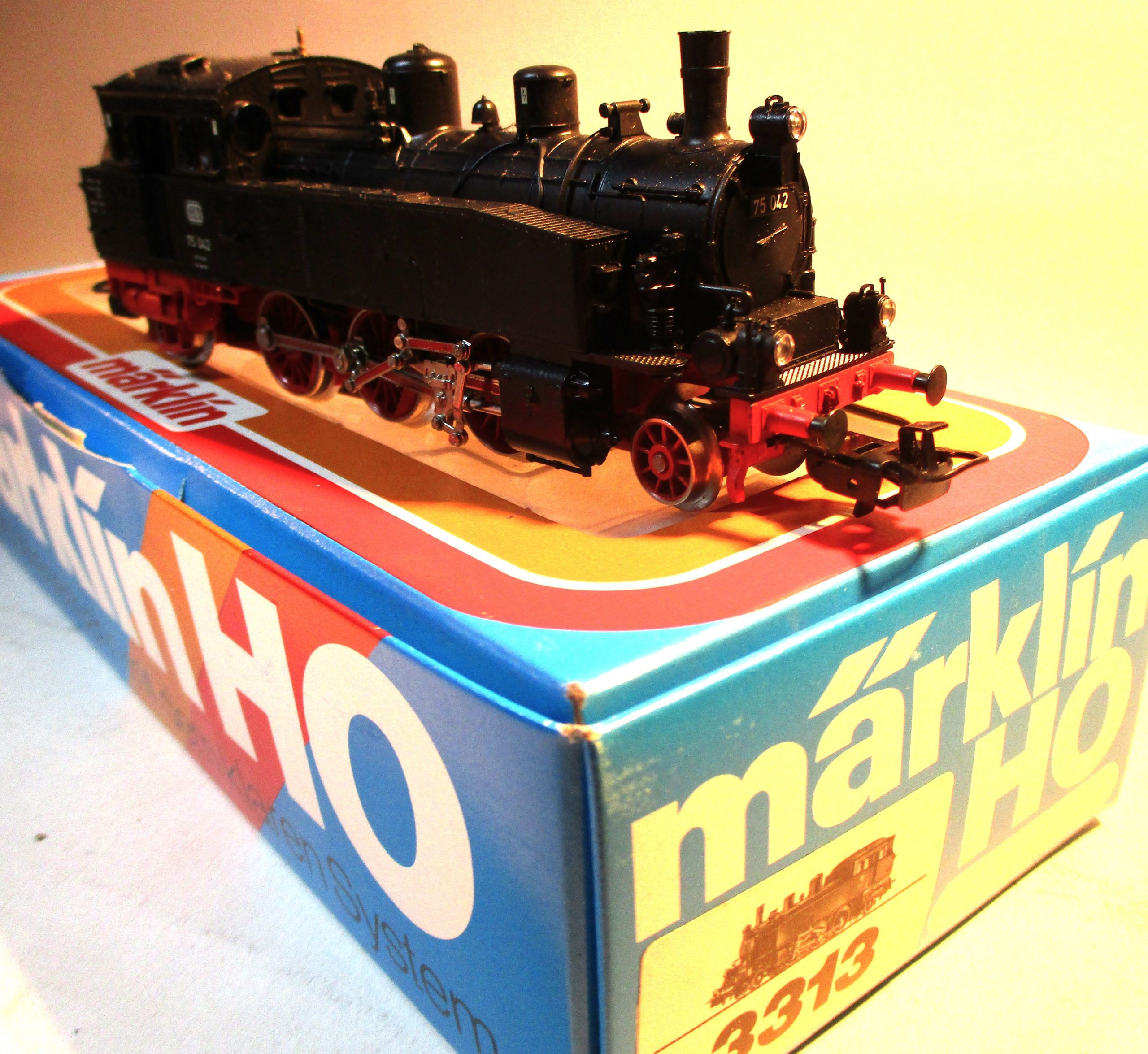 Märklin 3313 Dampflok BR75 DB-3 ANALOG