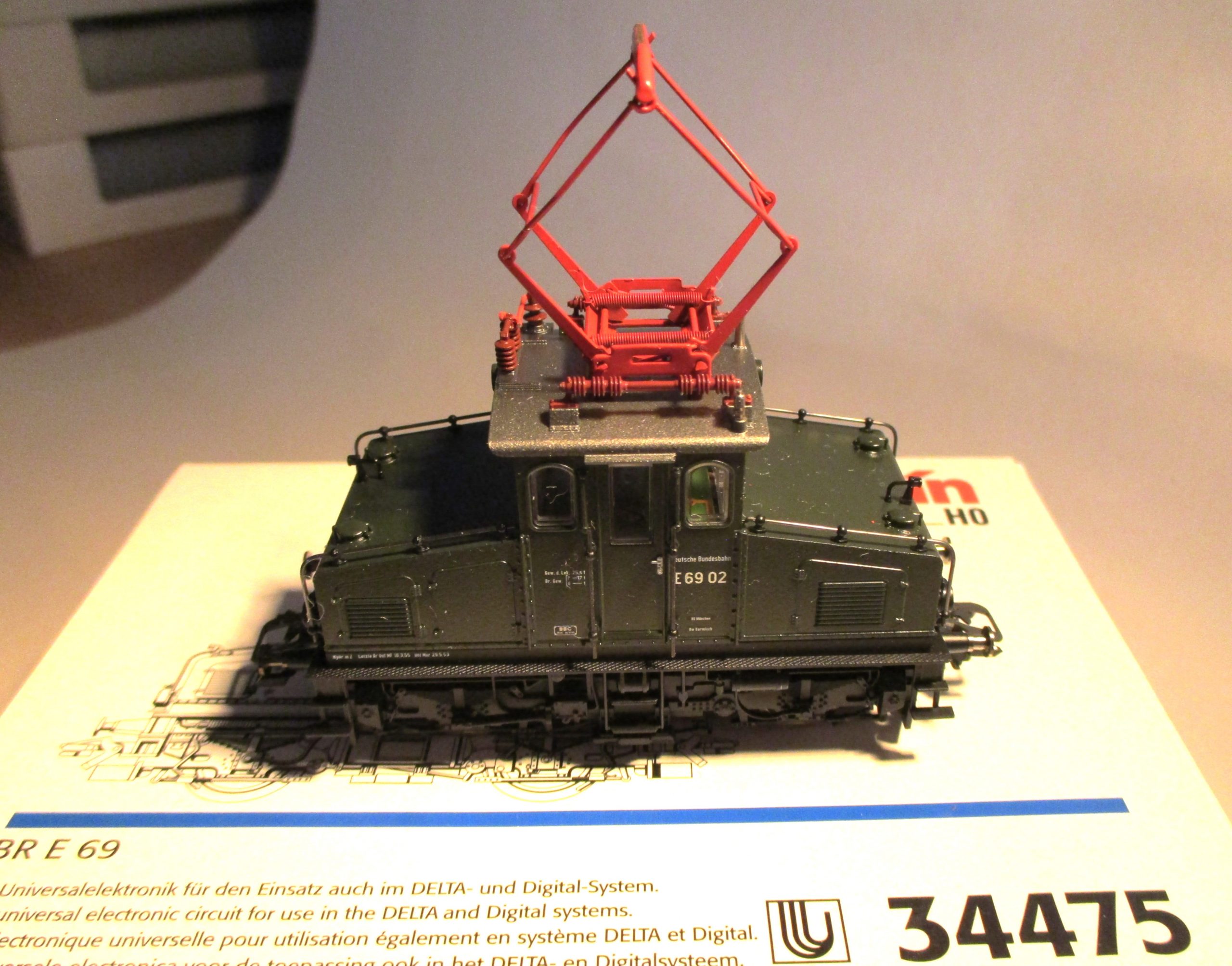 Märklin 34475 Ellok BR E69.02 DB-3 DELTA