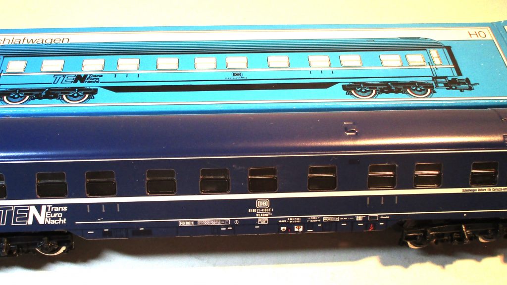 Märklin 4130 Schlafwagen/4-a. "TEN" WLABmh blau DB-4 (BLECH)
