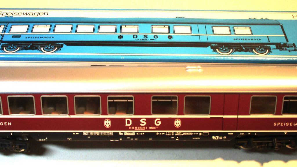 Märklin 4188 Speisewagen DSG WRmüh-132 rot Ep. 4