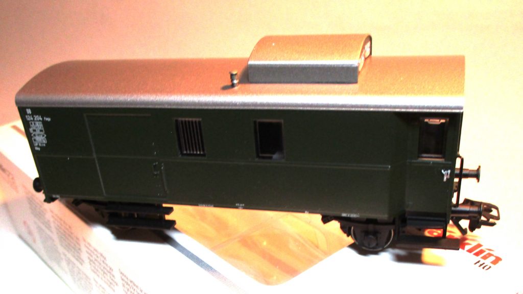 Märklin 46980 Güterzugbegleitwagen Pwgs41 grün DB-3