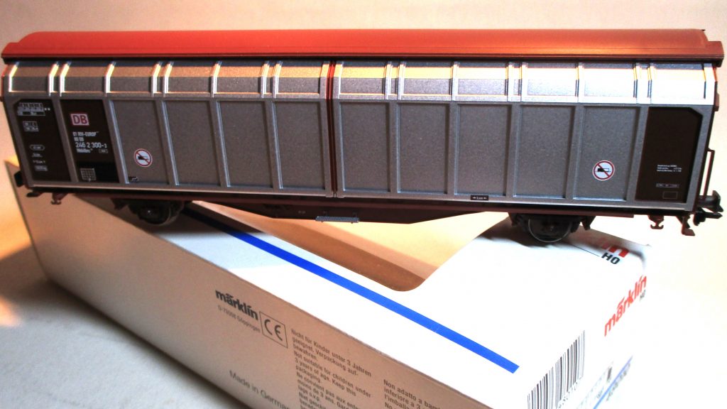 Märklin 48010 Schiebewandwagen/2-achs. silber DBAG-5