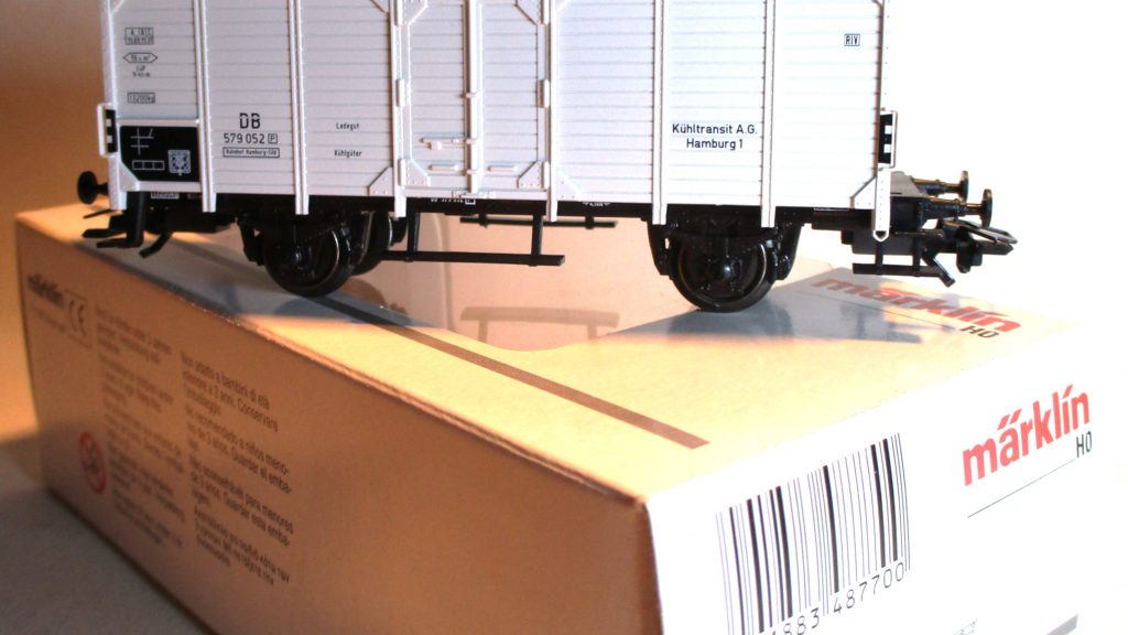 Märklin 48770 Wärmeschutzwagen/2-achs. G10 weiß DB-3