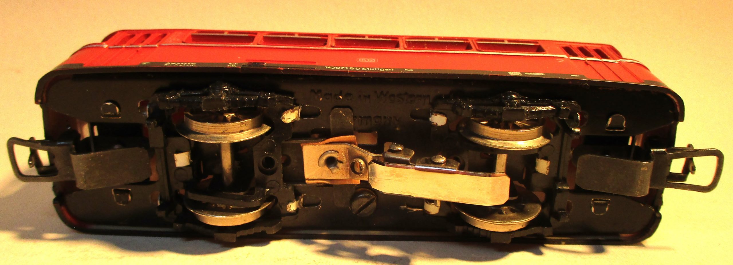 Märklin 4018 Schienenbus-Beiwagen VB142 rot DB-3 – Bild 2