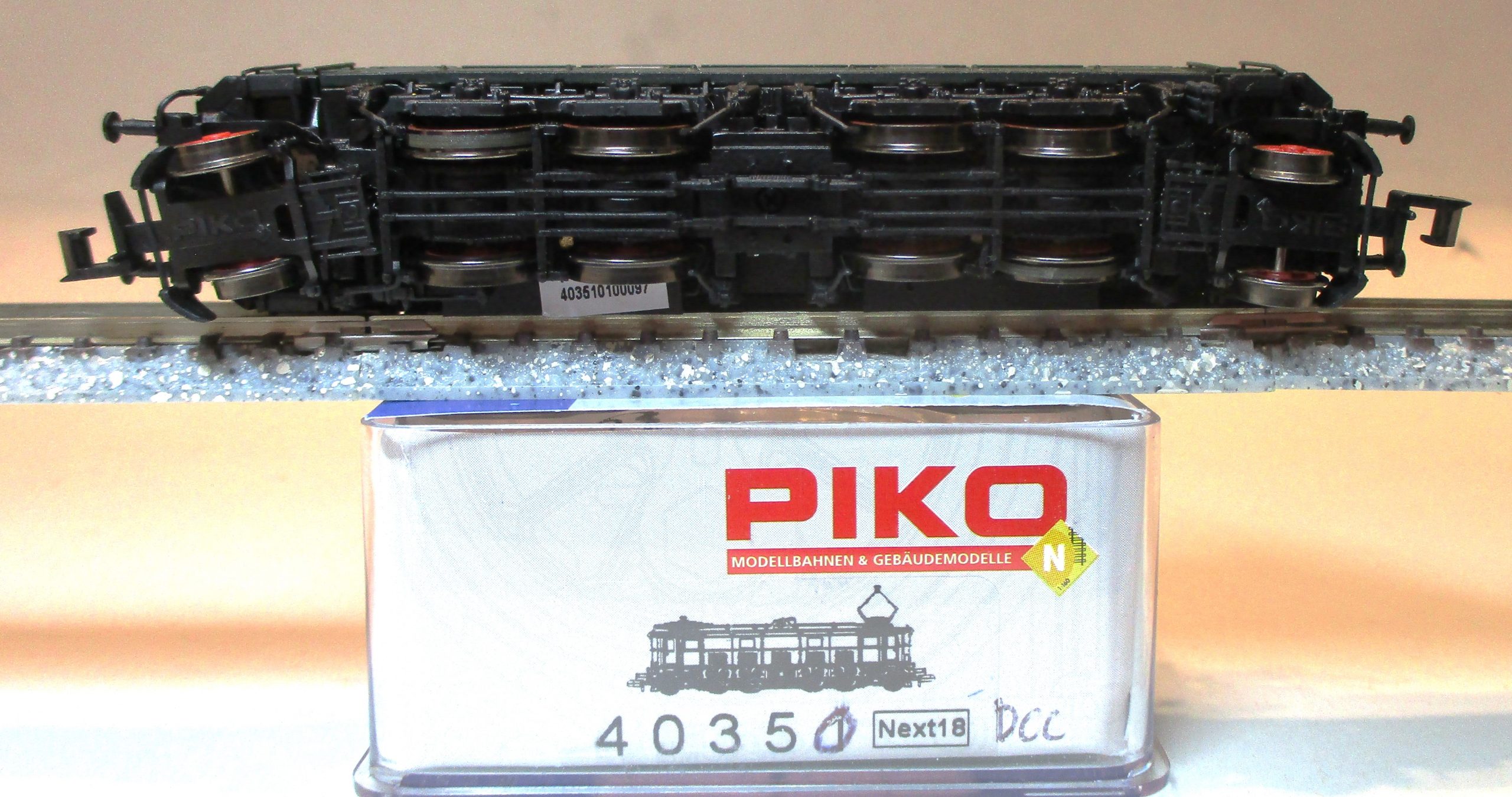 Piko 40350 Ellok BR116.008 DB-4 grün DCC – Bild 2
