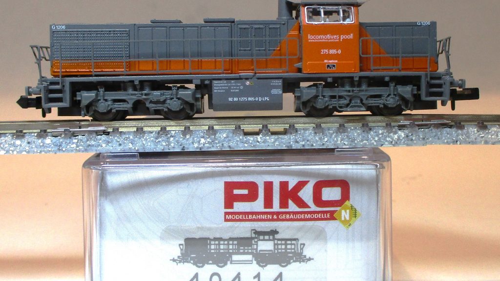 Piko 40414 Diesellok BR G1206 Locomotives-6 orange/grau DCC