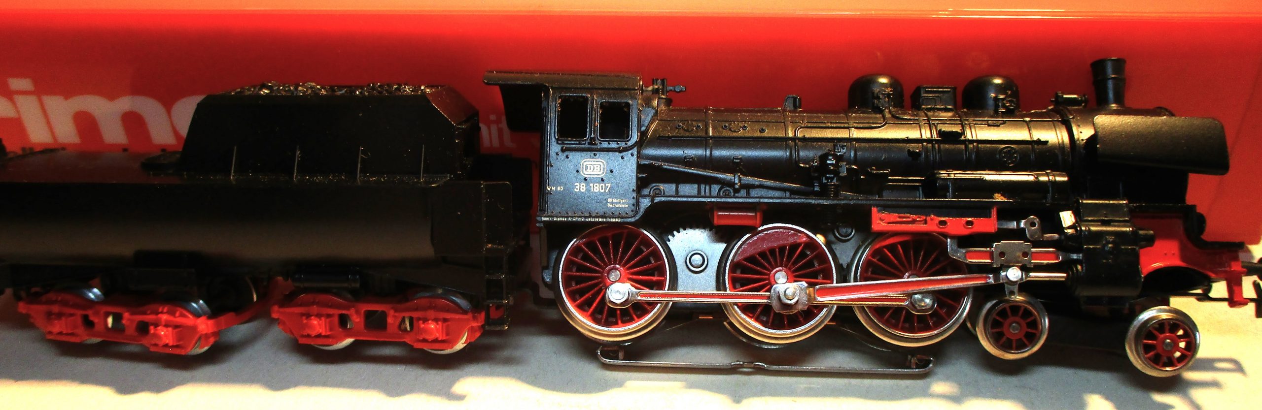 Primex 3010 Dampflok BR38.1807 mit Wannentender DB-3 ANALOG – Bild 3