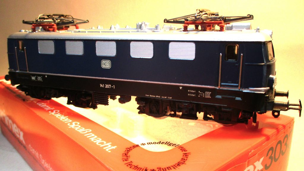 Primex 3033 Ellok BR141.207 blau DB-4 ANALOG