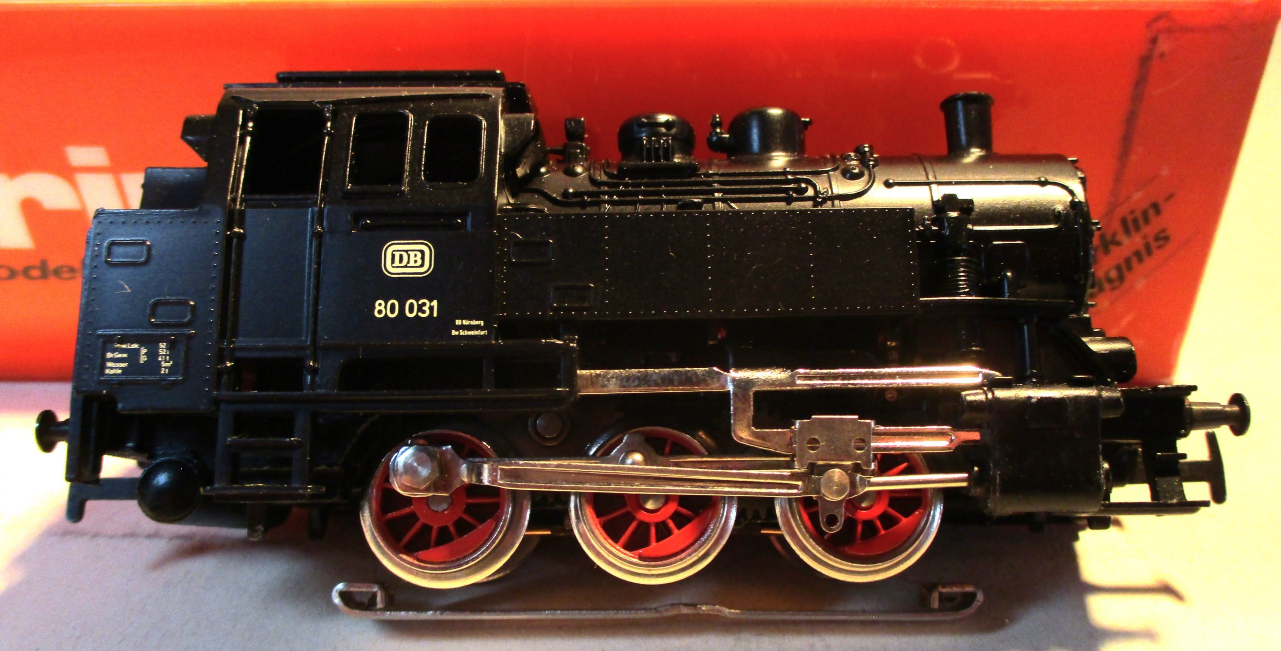 Primex 3190 Dampflok BR80.031 DB-3 ANALOG – Bild 3