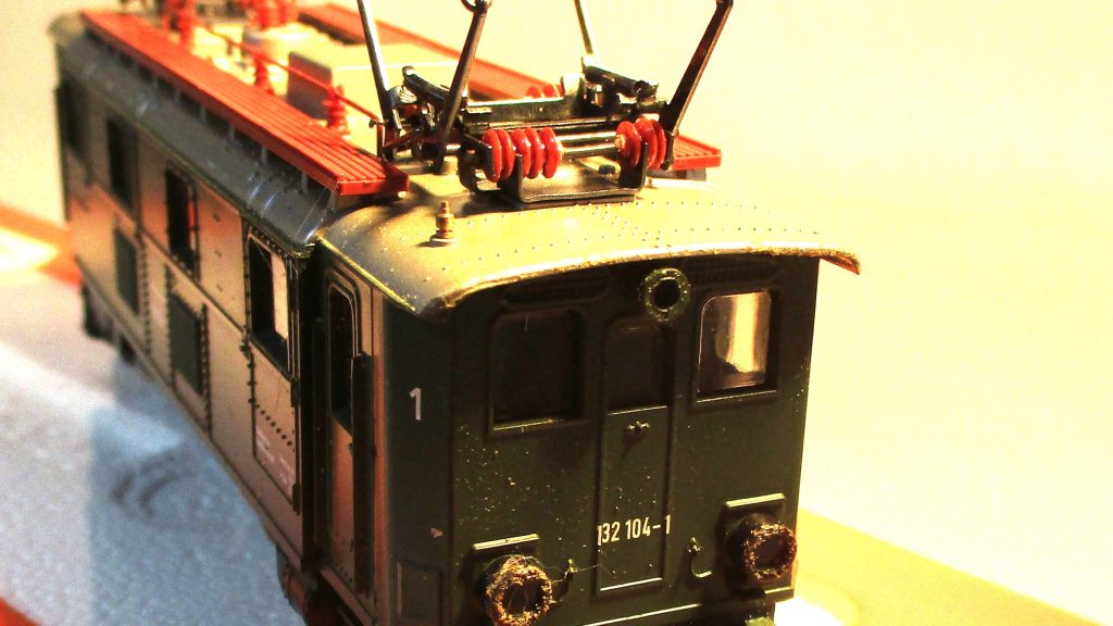 Primex 3192 Ellok BR132.104 grün DB-4 ANALOG