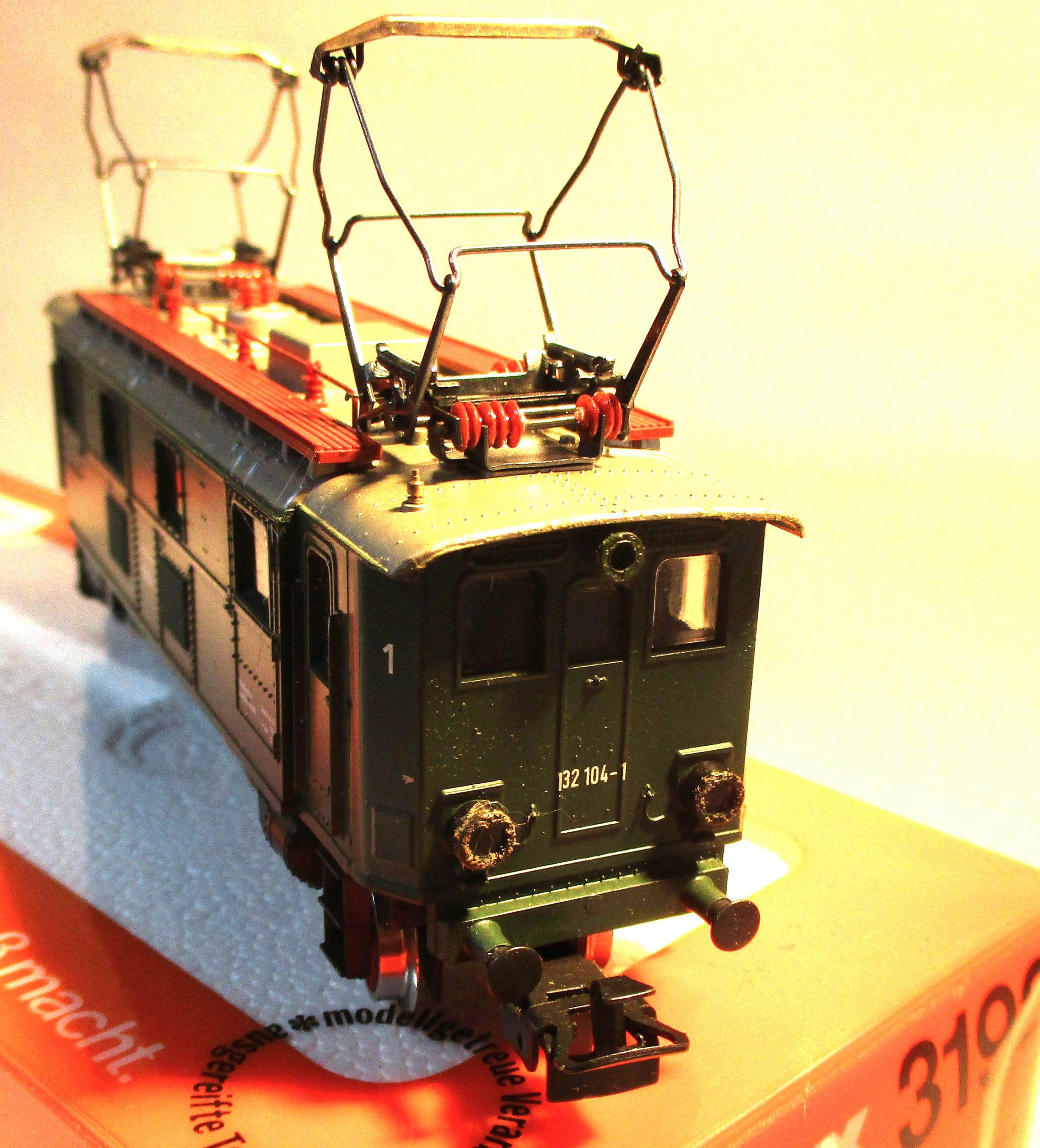 Primex 3192 Ellok BR132.104 grün DB-4 ANALOG