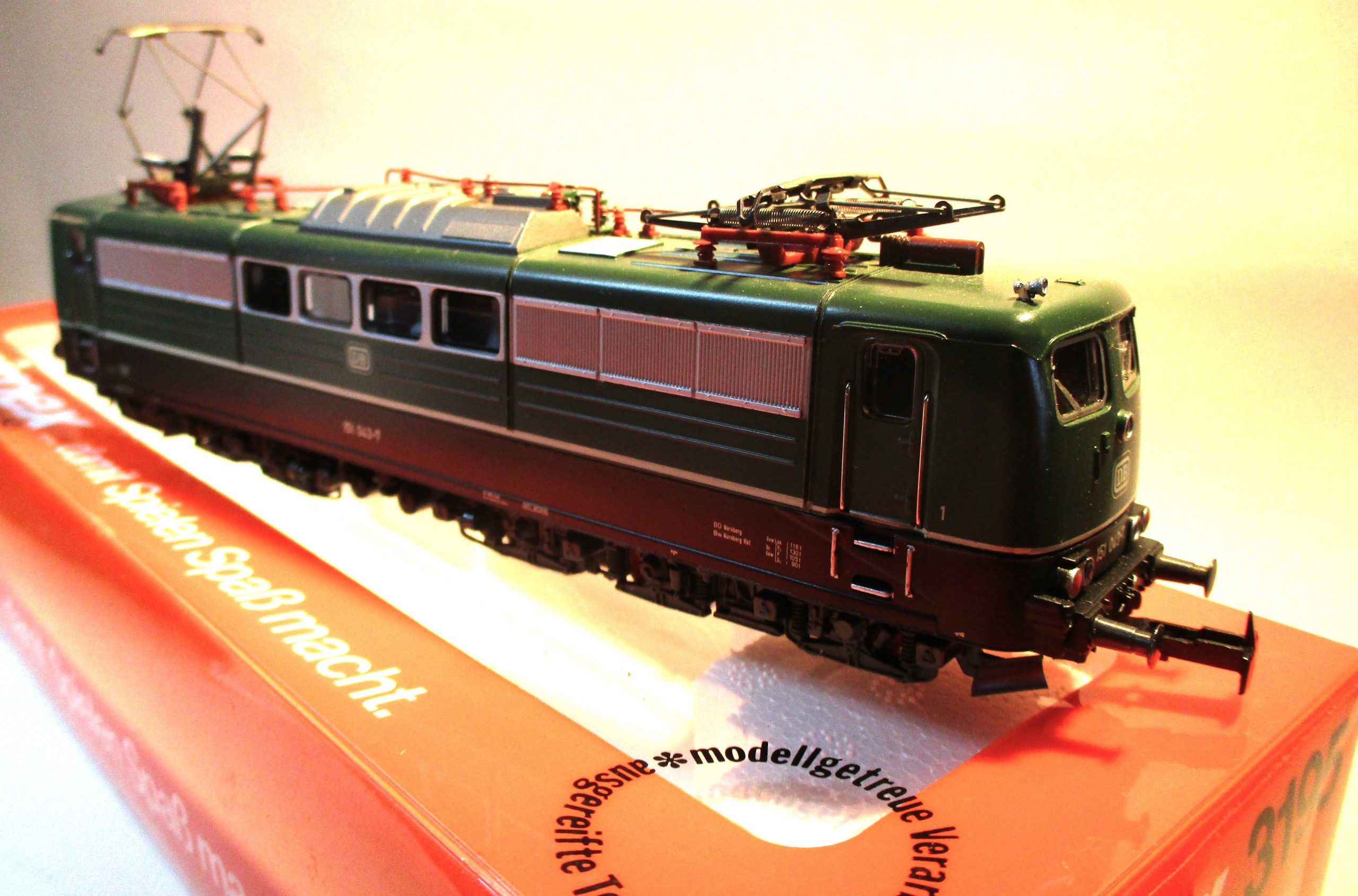 Primex 3195 Ellok BR151.043 grün DB-4 ANALOG