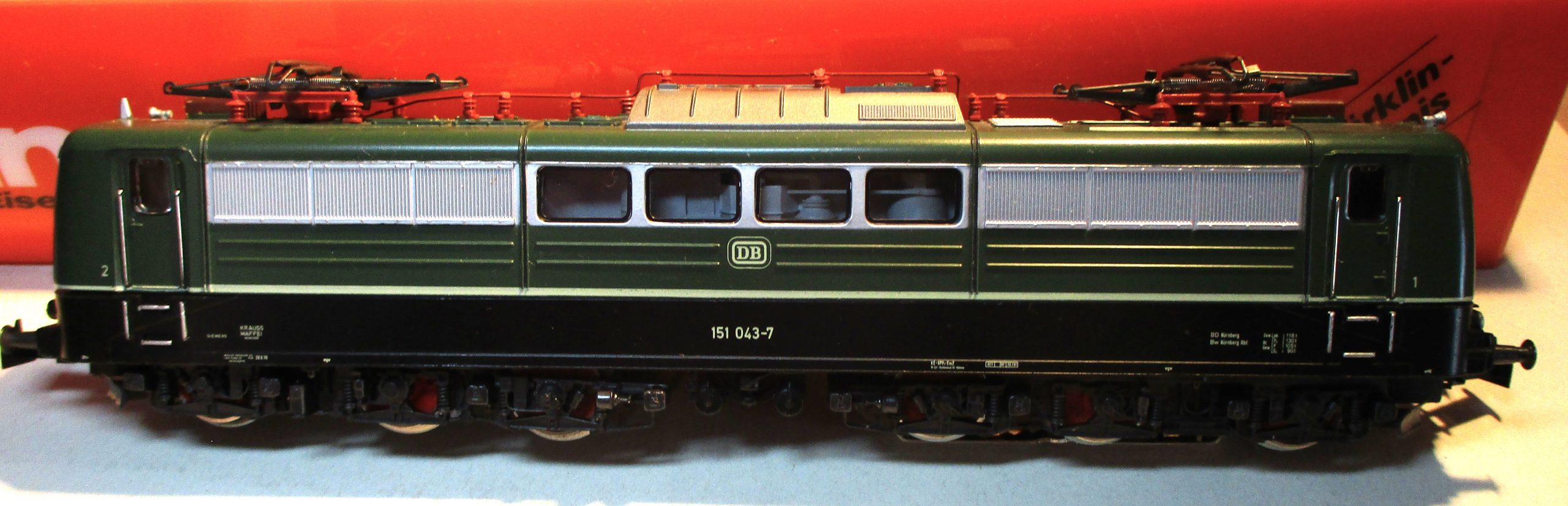 Primex 3195 Ellok BR151.043 grün DB-4 ANALOG – Bild 3