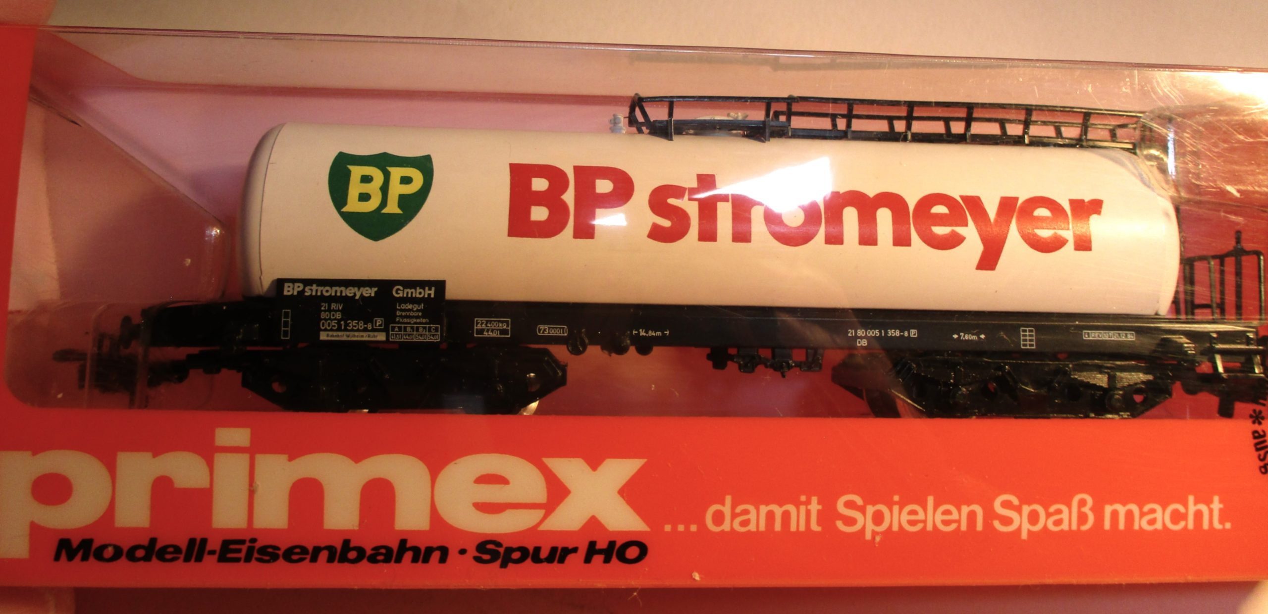 Primex 4588 Kesselwagen/4-achs. BP-Stromeyer weiß DB-4