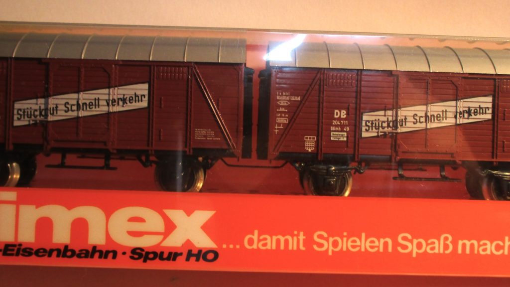Primex 4596 Stückgutwagen-Paar/2-achs. DB-3
