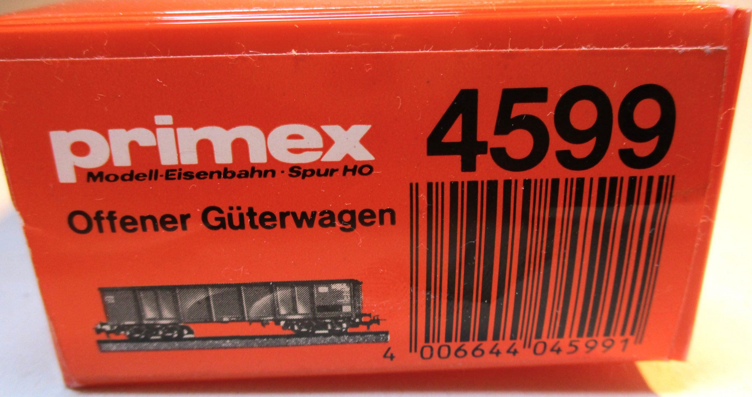 Primex 4599 Hochbordwagen/4-achs. Eaos braun DB-4 – Bild 2