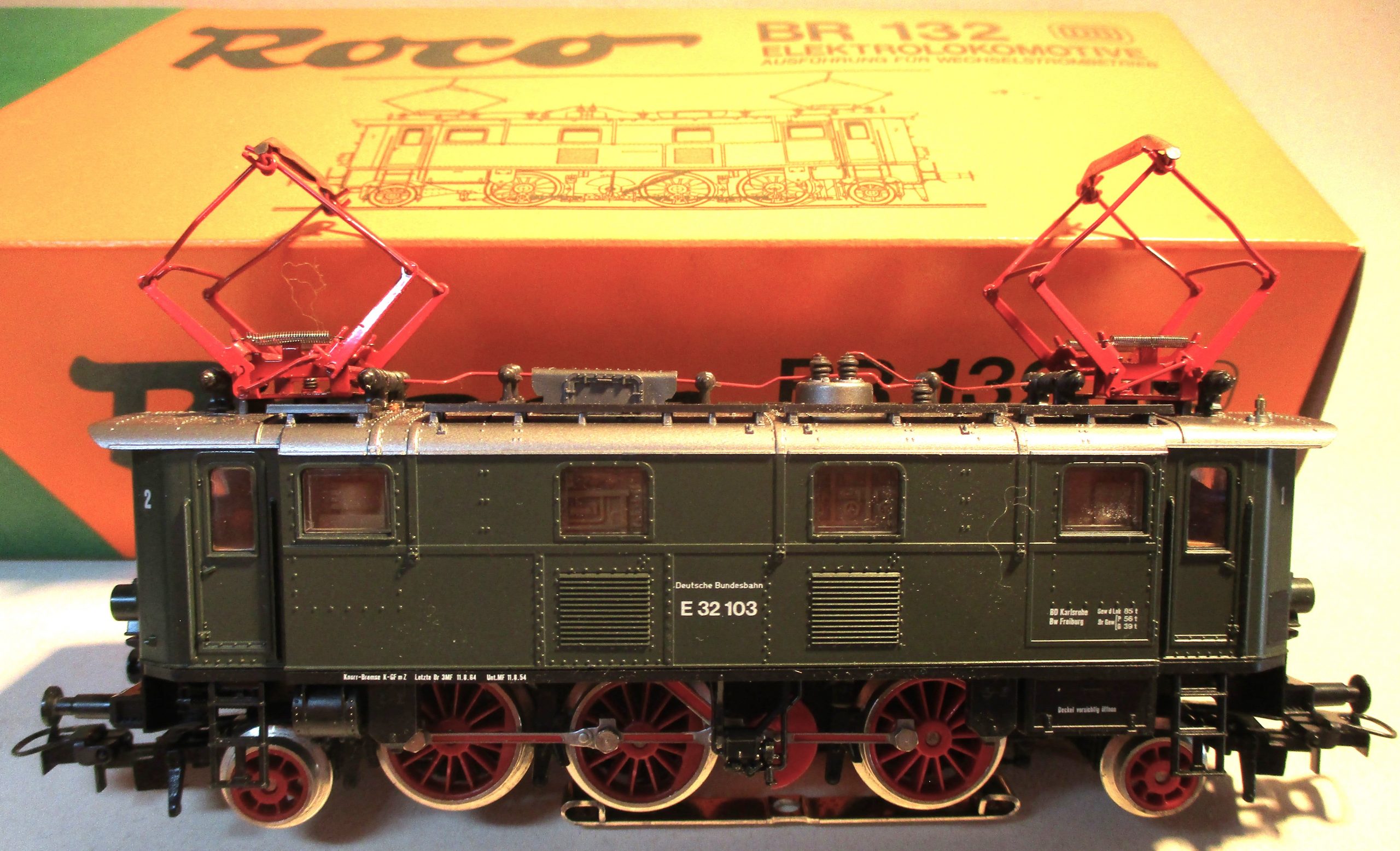 Roco 43917 Ellok BR E32.103 grün DB-3 für Märklin-ANALOG – Bild 2