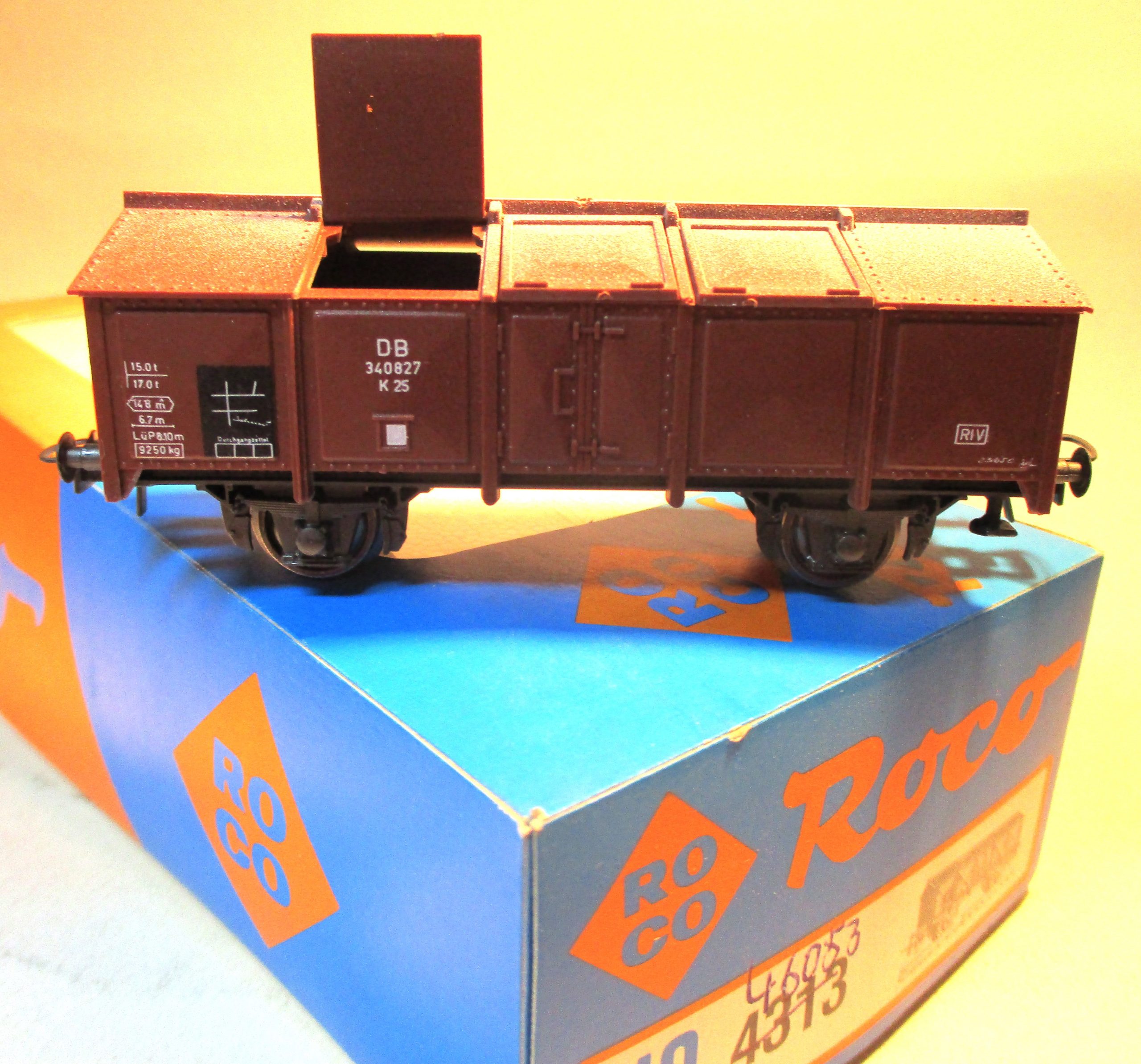 Roco 46053 Klappdeckelwagen/2-achs. DB-3