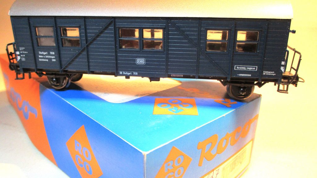 Roco 46127 Bauzugwagen/2-achs. DB-4