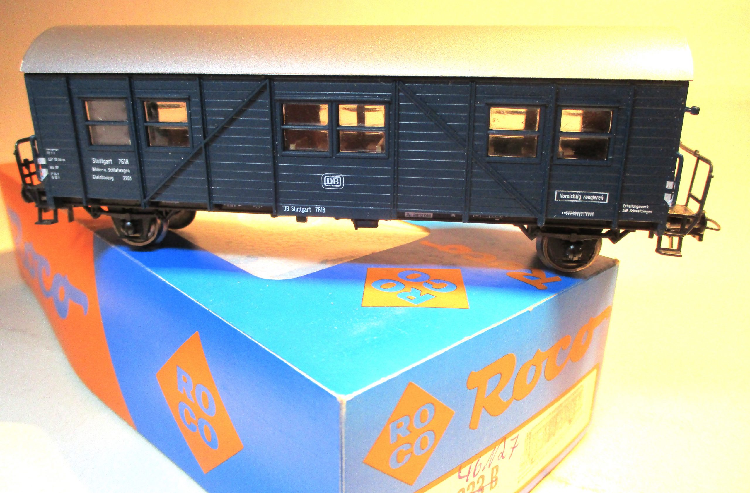 Roco 46127 Bauzugwagen/2-achs. DB-4