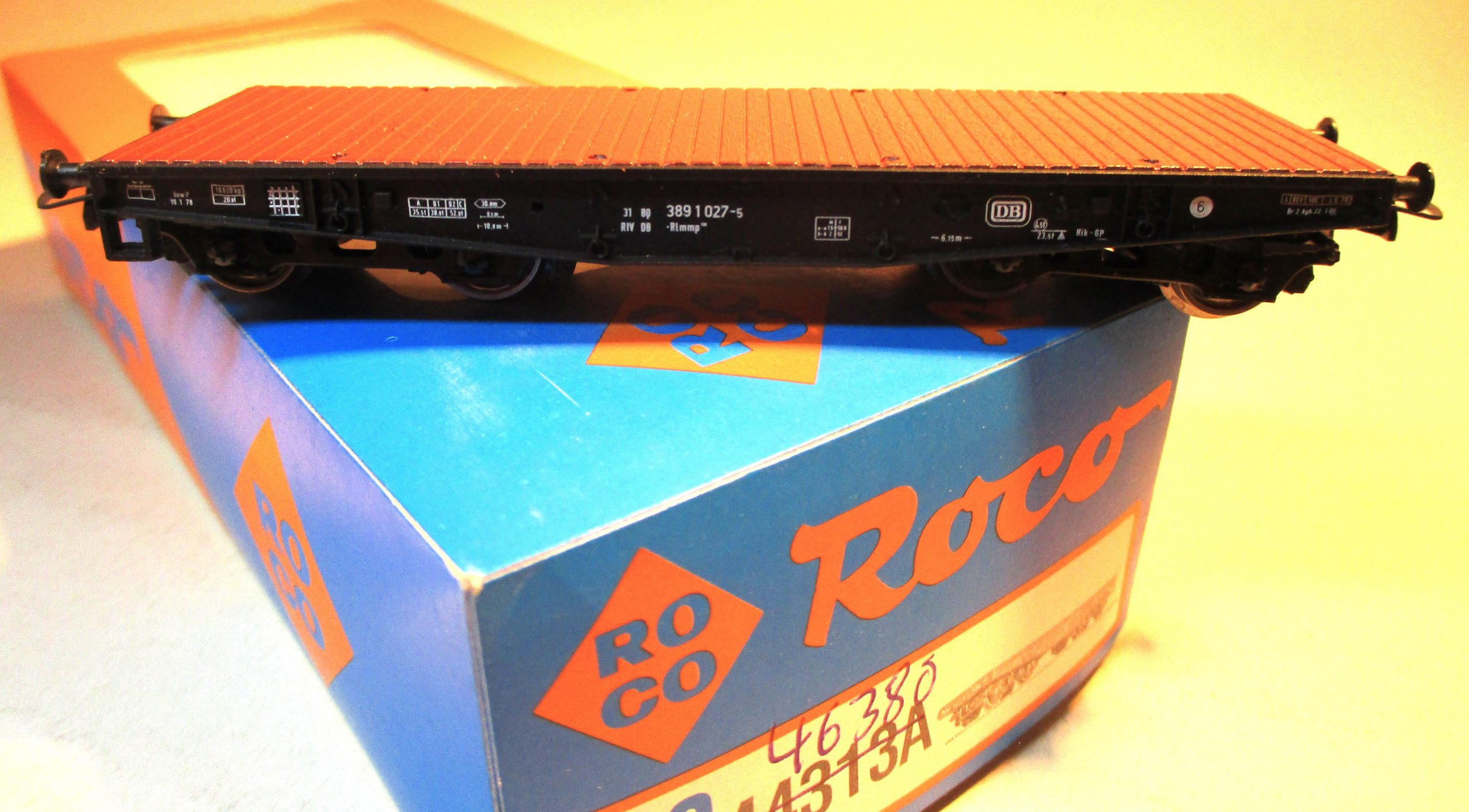 Roco 46380 Flachwagen/4-achs DB-4