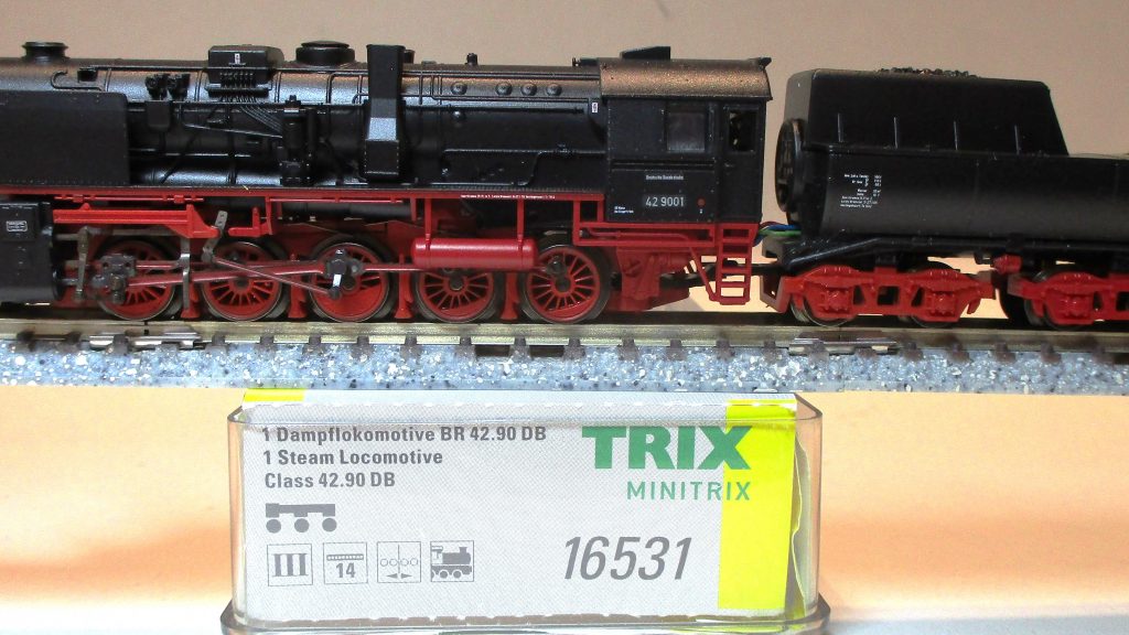 Minitrix 16531 Dampflok BR42.90/FrancoCrosti DB-3 DCC