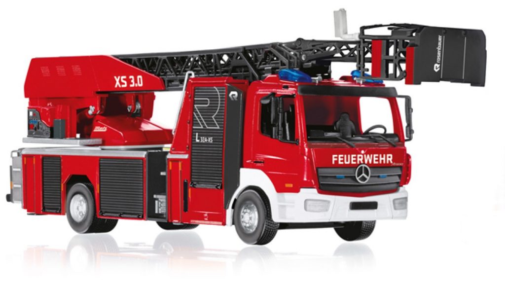 Wiking 43103 Feuerwehr - Rosenbauer DL L32A-XS 3.0 (MB Atego)