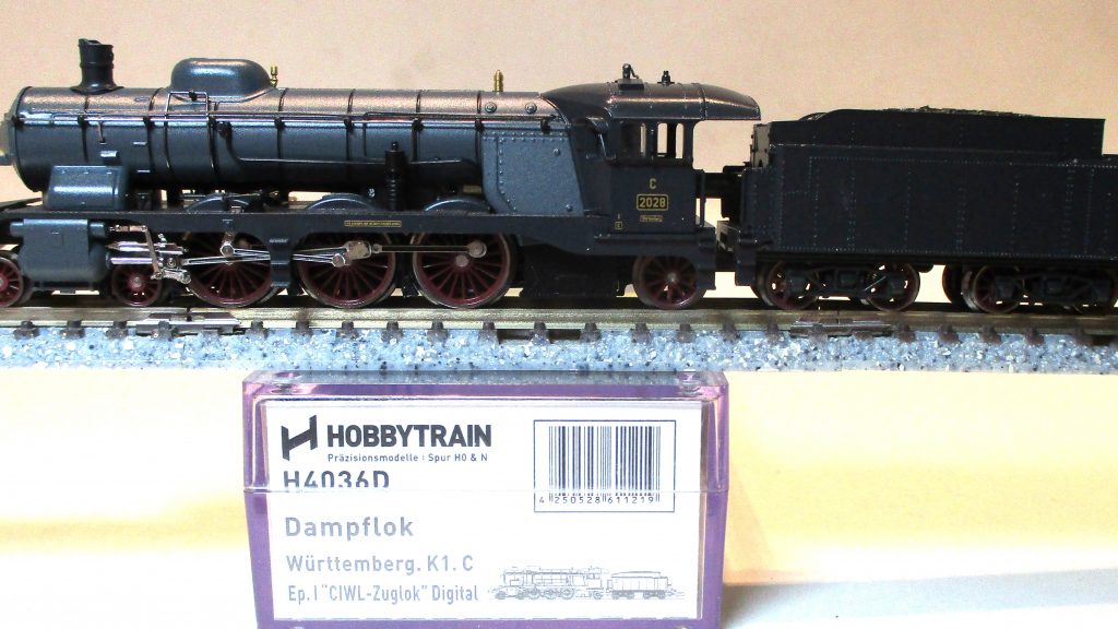 Hobbytrain 4036D Dampflok BR Würrt.-C grau DIGITAL